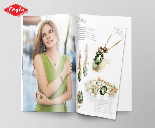 Mẫu Catalogue Trang Sức Sang Trọng – Tinh Tế Tại Xưởng In Lê Gia