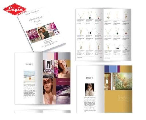 Mẫu Catalogue Trang Sức Sang Trọng – Tinh Tế Tại Xưởng In Lê Gia