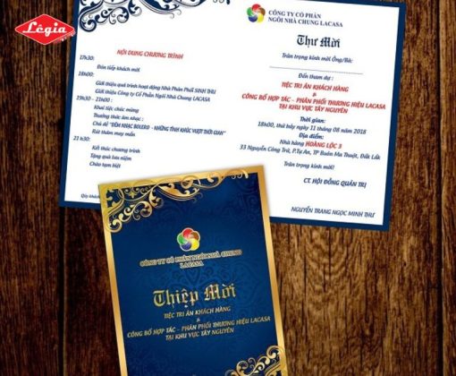 In Thiệp Mời Hội Nghị Sang Trọng, Chỉn Chu | In Ngay Giá Tốt