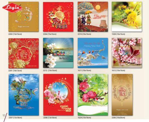 In Thiệp Tết Khách Hàng 2024 [Thiết Kế Theo Yêu Cầu, 24/7]