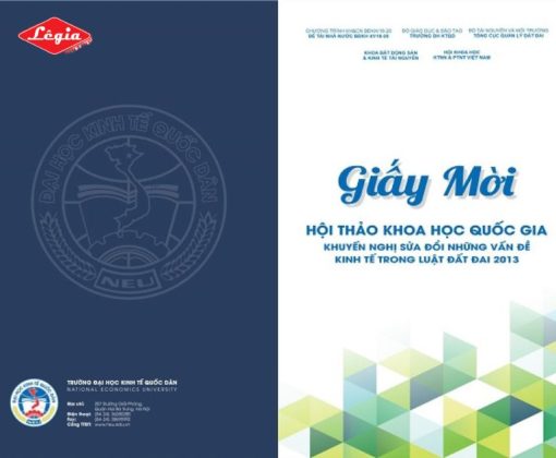 In Thiệp Mời Hội Nghị Sang Trọng, Chỉn Chu | In Ngay Giá Tốt