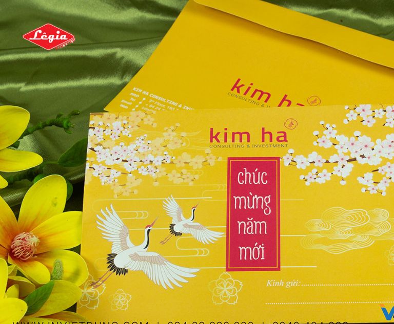 In phong bì Tết Văn Quán Tiêu chí in phong bì Tết đẹp