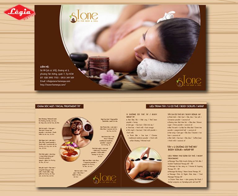Tờ rơi spa thu hút khách hàng hiệu quả