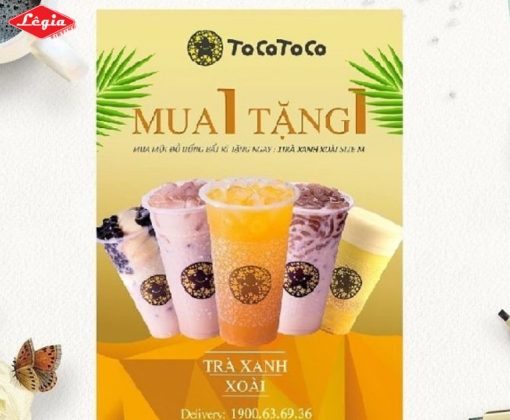 [Tổng Hợp] Những Mẫu Tờ Rơi Trà Sữa Ấn Tượng & Hút Khách