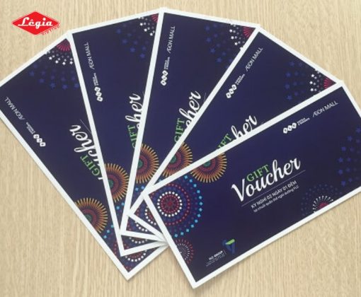 In Mẫu Voucher Khách Sạn Nâng Tầm Đẳng Cấp Tại Xưởng In Lê Gia