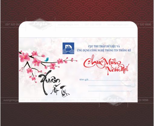 Mẫu Phong Bì Tết 2025 – In nhanh Giá Tốt