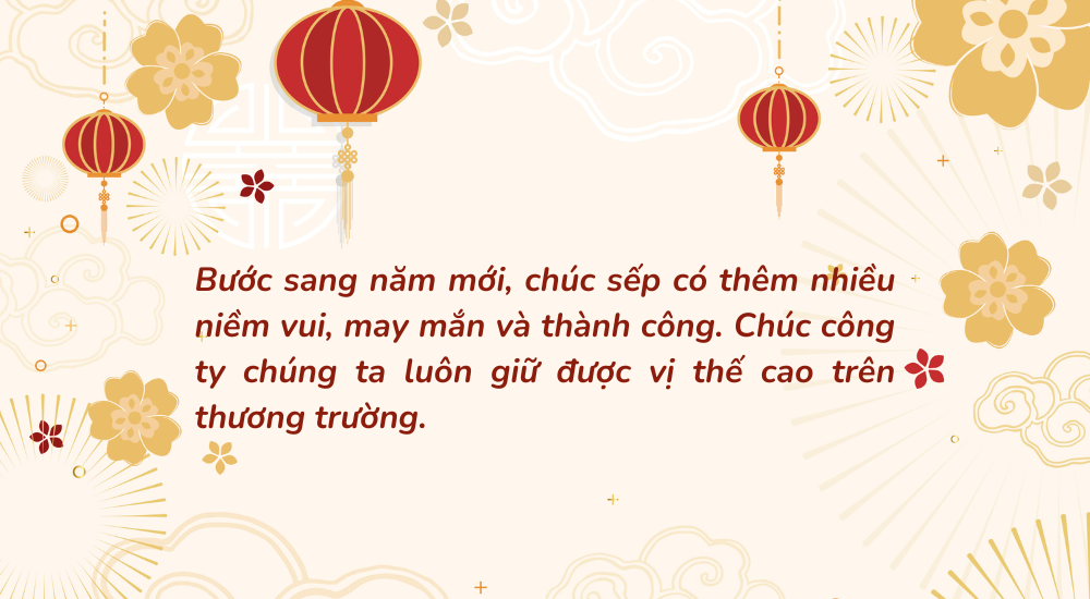 Bạn hãy lựa chọn những câu chúc ý nghĩa để viết lên phong bì chúc Tết sếp Bạn hãy lựa chọn những câu chúc ý nghĩa để viết lên phong bì chúc Tết sếp