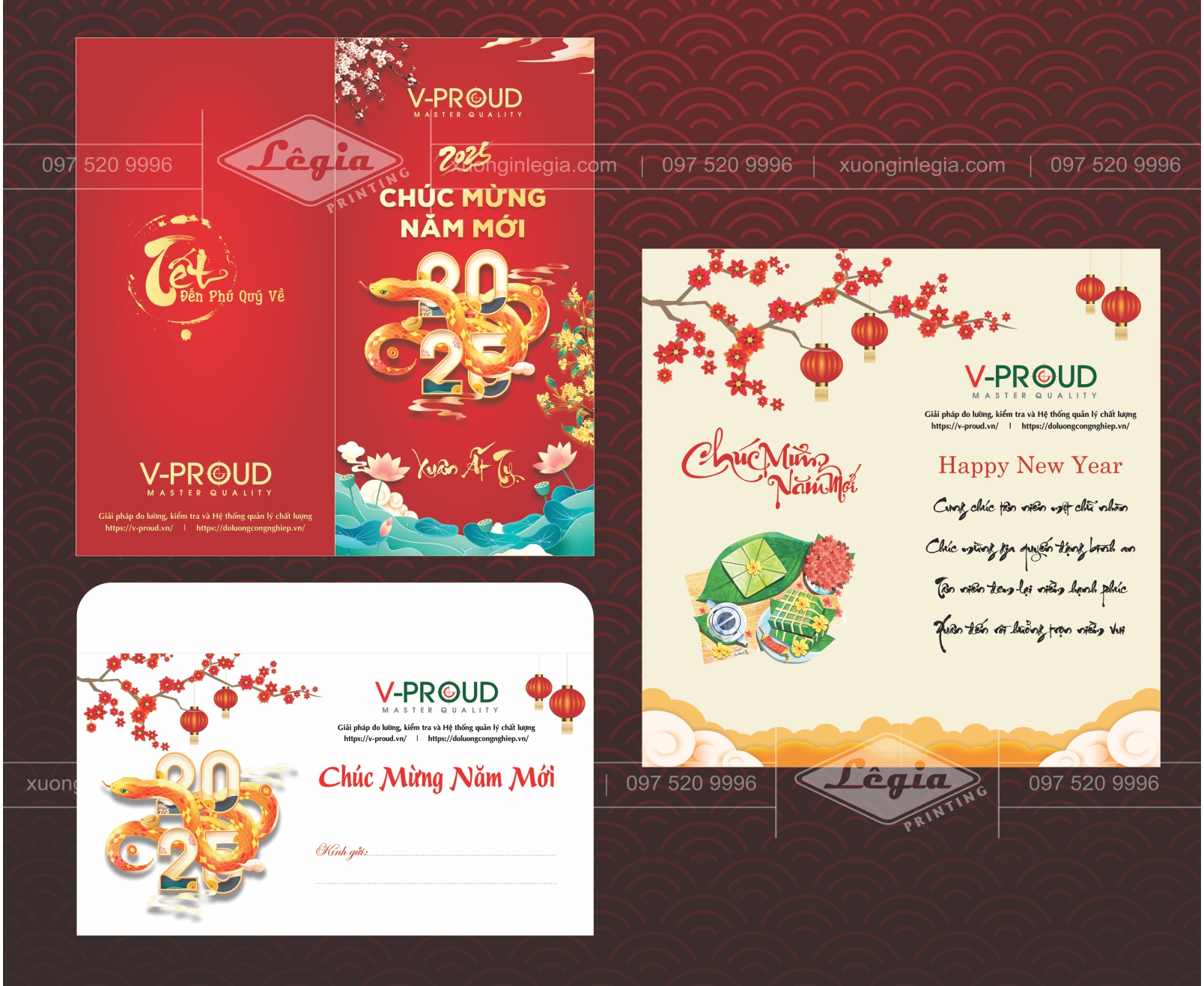 Lê Gia in thiệp Tết bằng giấy in cao cấp Lê Gia in thiệp Tết bằng giấy in cao cấp