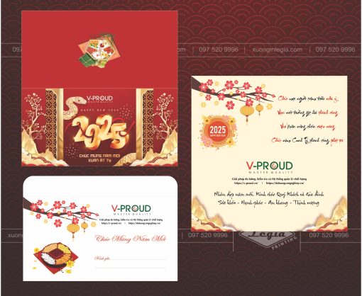 Lê Gia nhận làm thiệp Tết đẹp ấn tượng