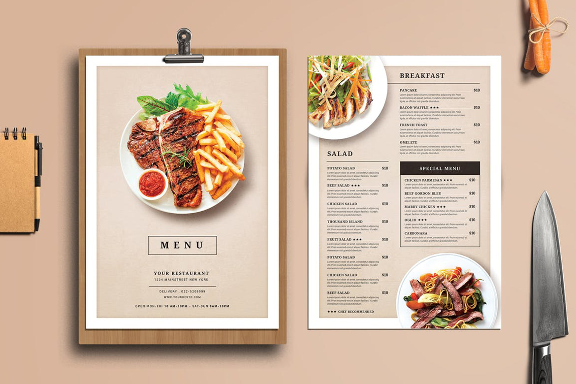 menu bìa da Simili