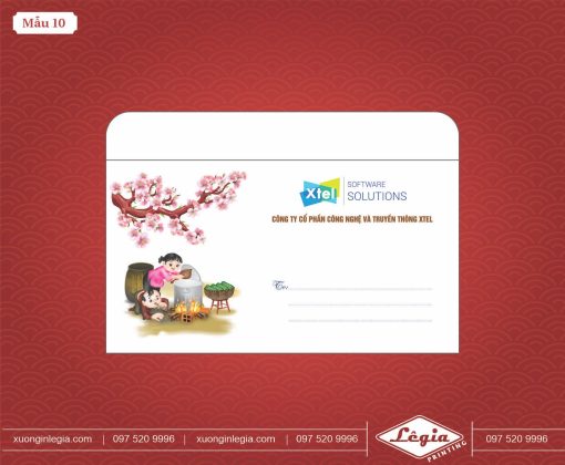 In phong bì chúc mừng năm mới giá rẻ tận xưởng