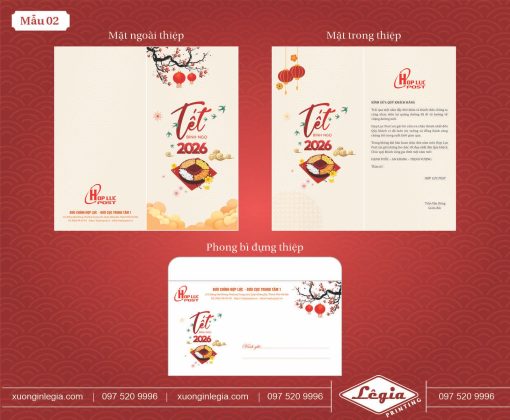 In thiệp tết chúc mừng năm mới giá rẻ tận xưởng