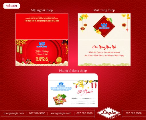 In thiệp tết chúc mừng năm mới giá rẻ tận xưởng