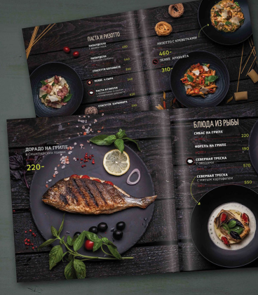 In Menu bìa cứng bồi Carton bền đẹp cho quán ăn
