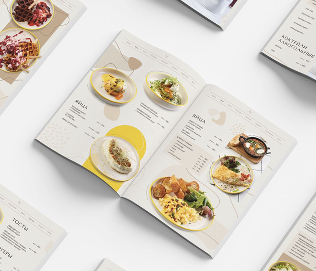 menu mica chữ A