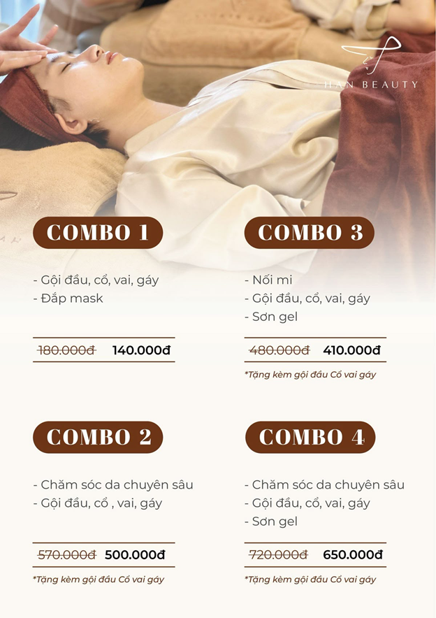 menu đóng ốc tháo rời