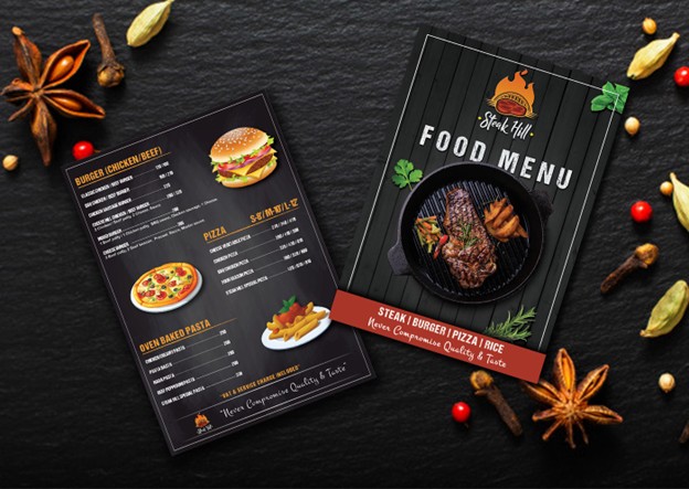 Menu chuẩn nhận diện thương hiệu
