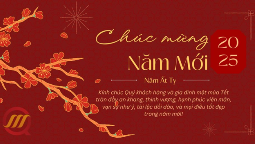 In thiệp tết phong cách truyền thống ( Đỏ – Vàng )